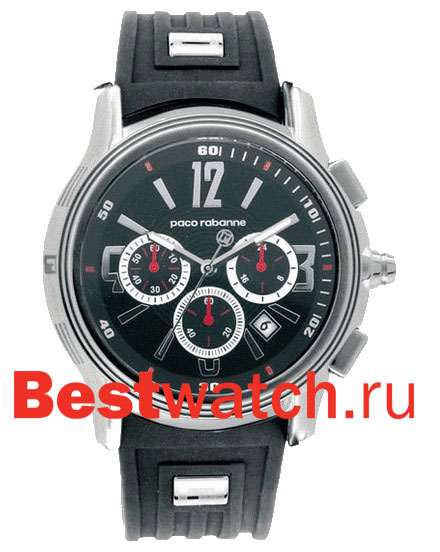 Часы Paco Rabanne Gent Rubber Round PRH934_AA